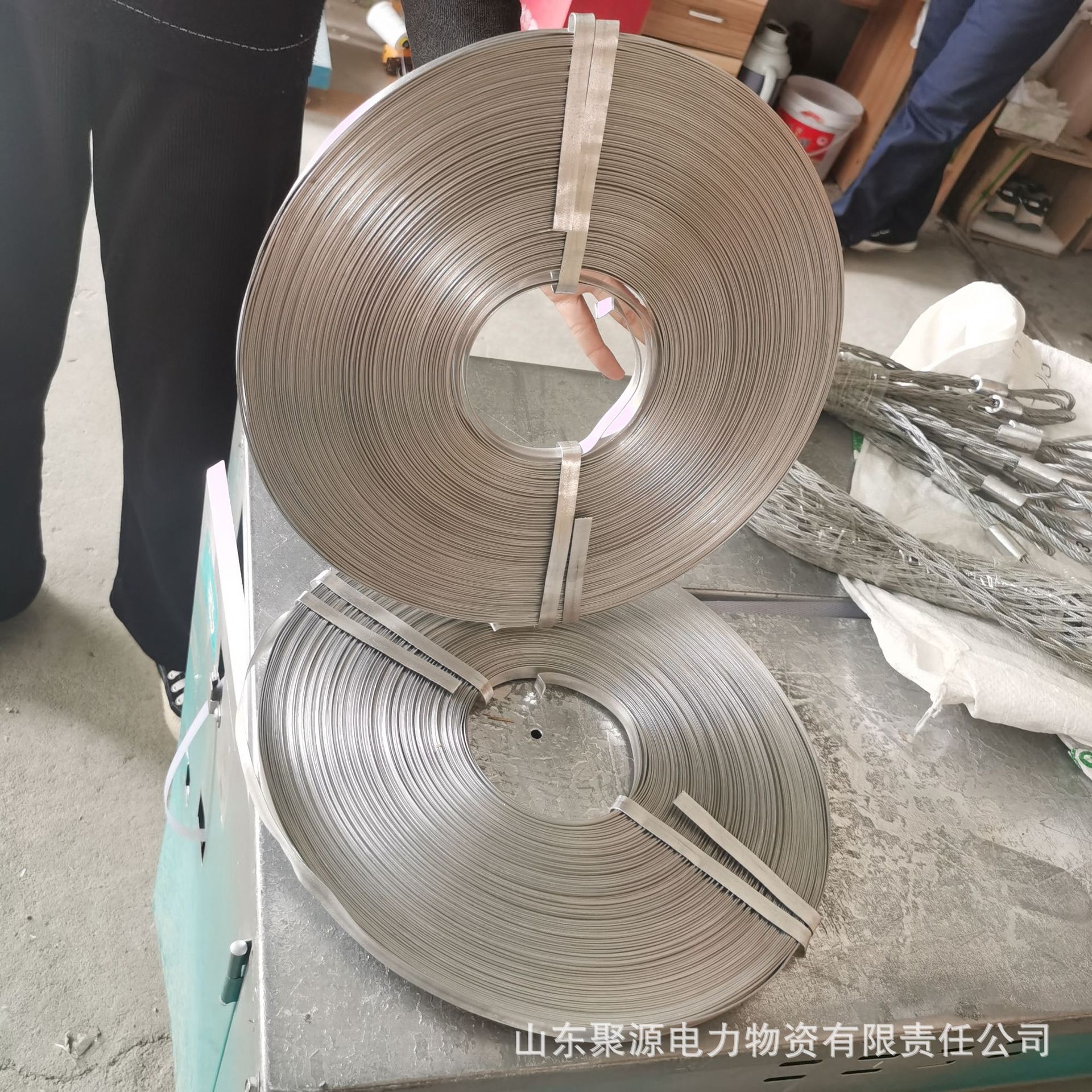 现货1*10铝包带 电力线路2.3公斤铝包带 导线悬垂线夹缠绕带
