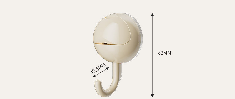 圆球吸盘挂钩免打孔强力承重厨房浴室卫生间毛巾门后粘钩无痕真空详情13