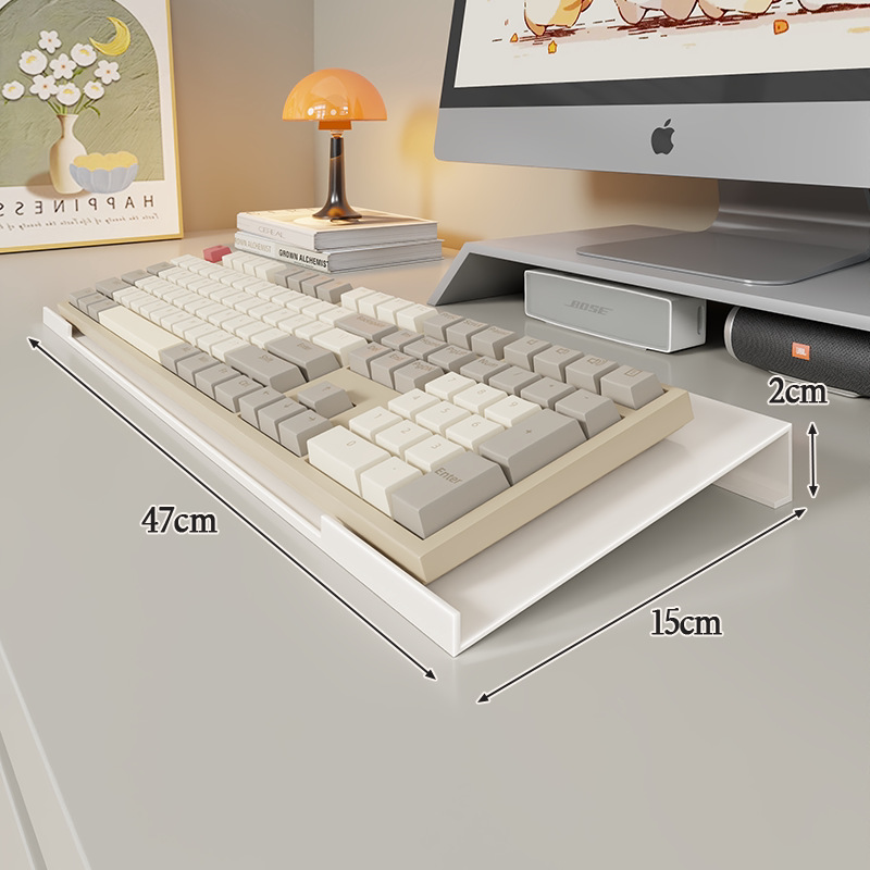 Soporte Elevador para Teclado Inclinado con Disipación de Calor para Escritorio image 11