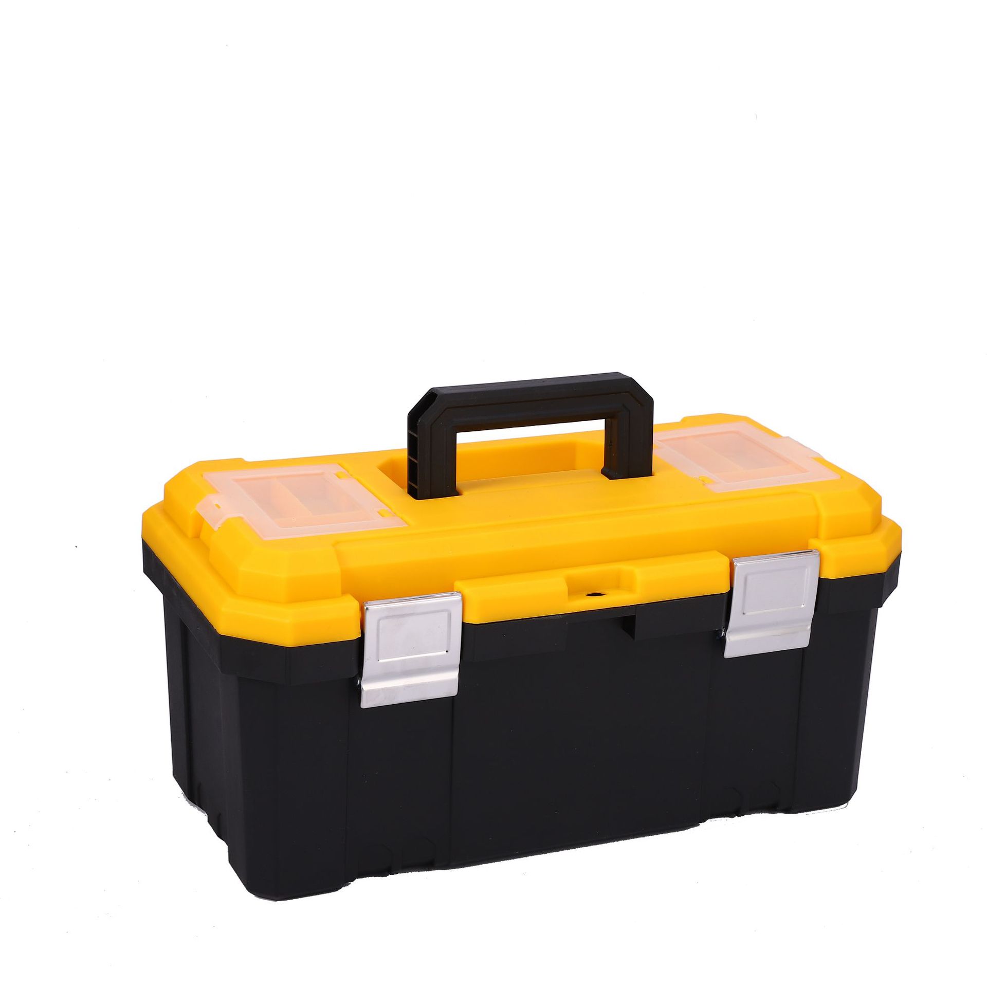 Hardware caja de herramientas de plástico grande electricista hogar portátil caja de almacenamiento durable caja de almacenamiento de mantenimiento del coche traje