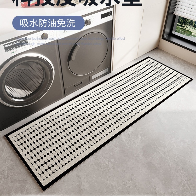 阳台地毯防水防晒硅藻泥垫子晾衣吸水速干地垫休闲区全铺防滑垫