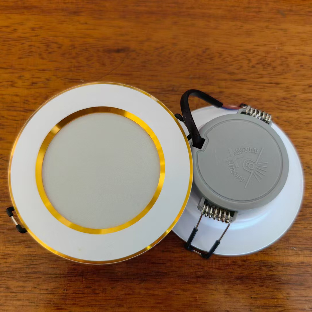 Hogar downlight de 2,5 pulgadas lámpara de techo LED 3W5W agujero 8cm agujero de la lámpara de 2 pulgadas pequeño downlight decoración del hogar ojo de ganado agujero de la lámpara