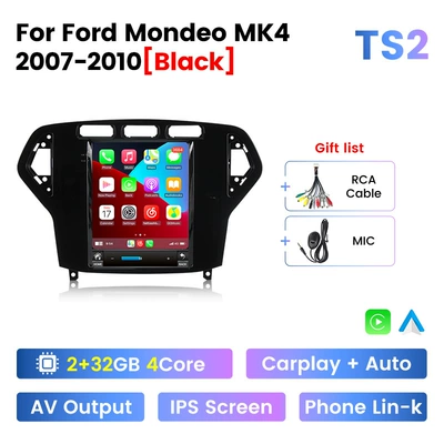 Suitable for 07-10 Ford DVD Navigation - fut02-ts2-quad-core-232-wifi-version