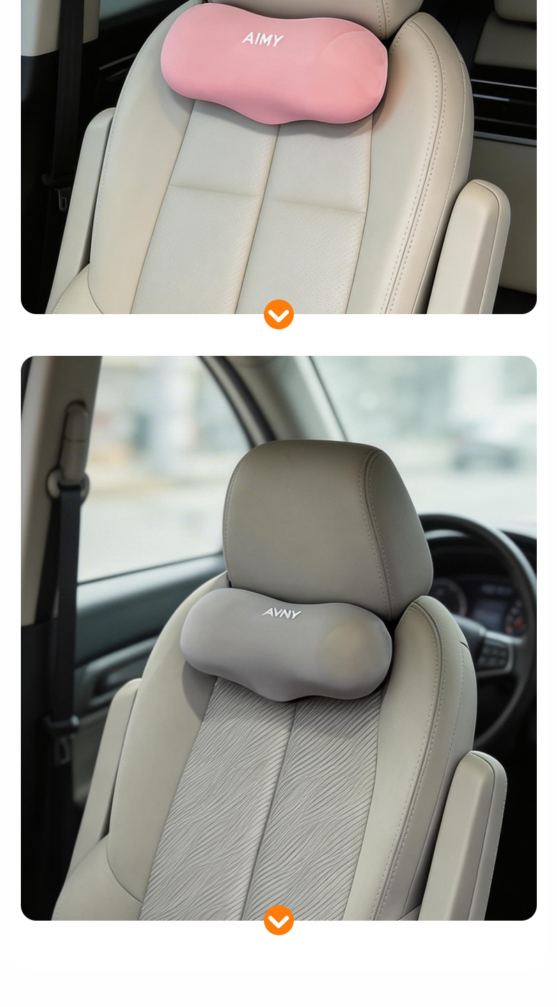 Universal Memory Foam Car Headrest Neck Pillow