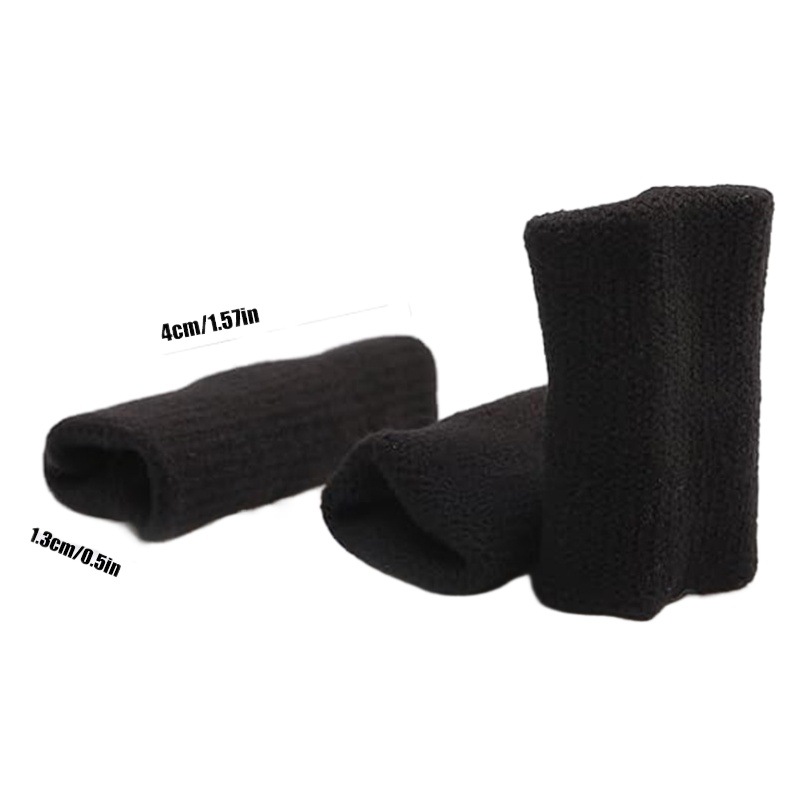 Sports Finger Guard Basketball Badminton Fitness Pressurized Finger Guard Knitted Non-Slip Ten-Finger Joint Protective Cover