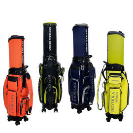 现货高尔夫用品可装全套球杆四轮航空高尔夫袋golfbag高尔夫球包