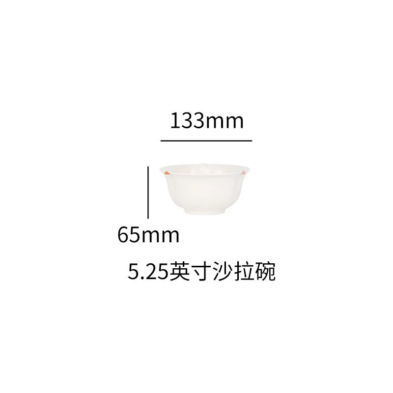 Ceramic fresh brand tableware, set, simple and elegant design