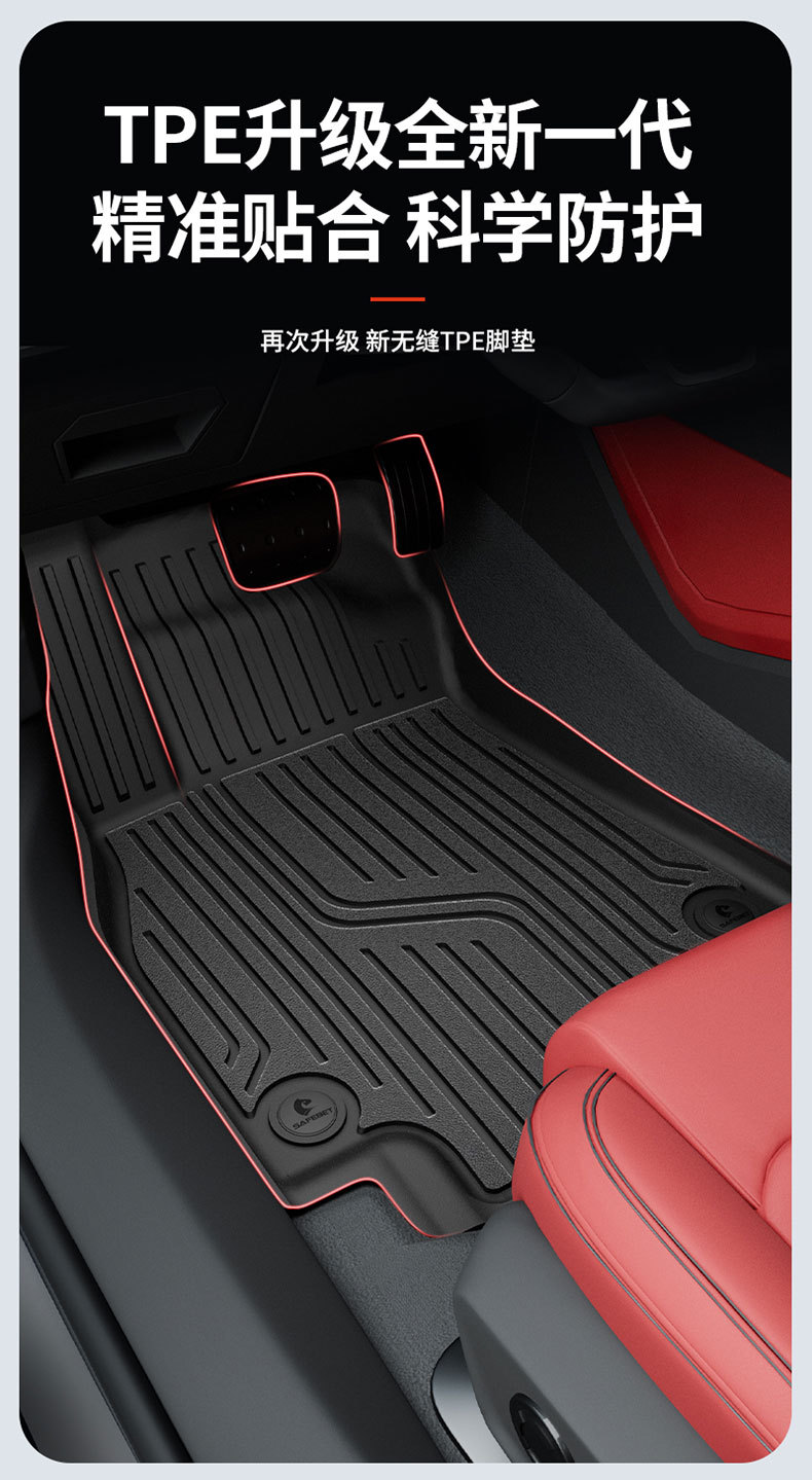 Suitable for Imported Audi A3 A3La4L A5L A6L A7L A8L Q3 Q5L Full Tpe Car Floor Mats