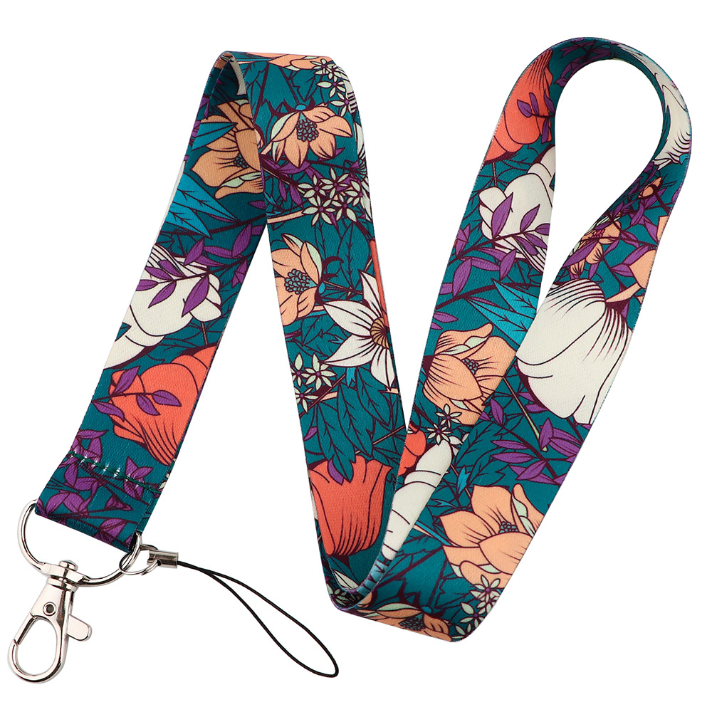New Style Double-sided Printing Ribbon Accessories Polyester Lanyard display picture 3