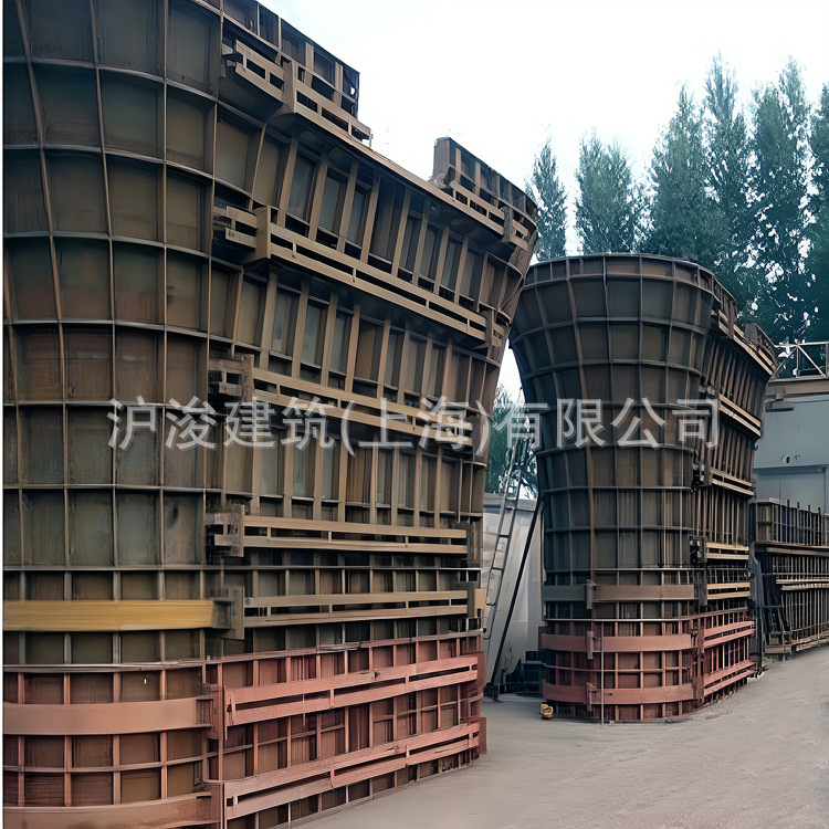 圆柱桥梁定型钢模厂家圆弧建筑模板