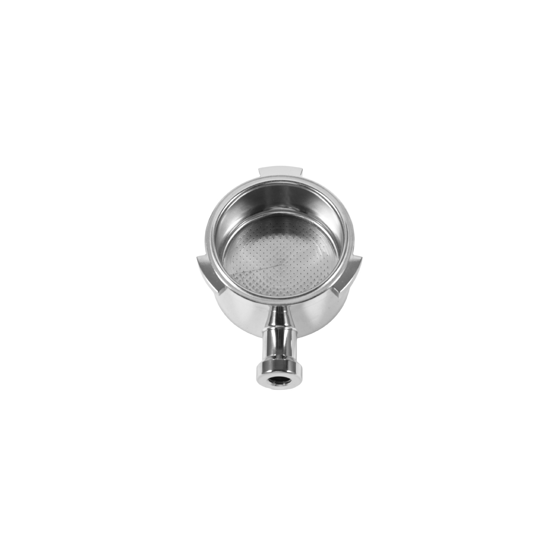 Portafiltro sin Fondo para Cafetera 51mm 304 de Acero inoxidable y Metal, Café Extraído, para Cafetería y Hogar