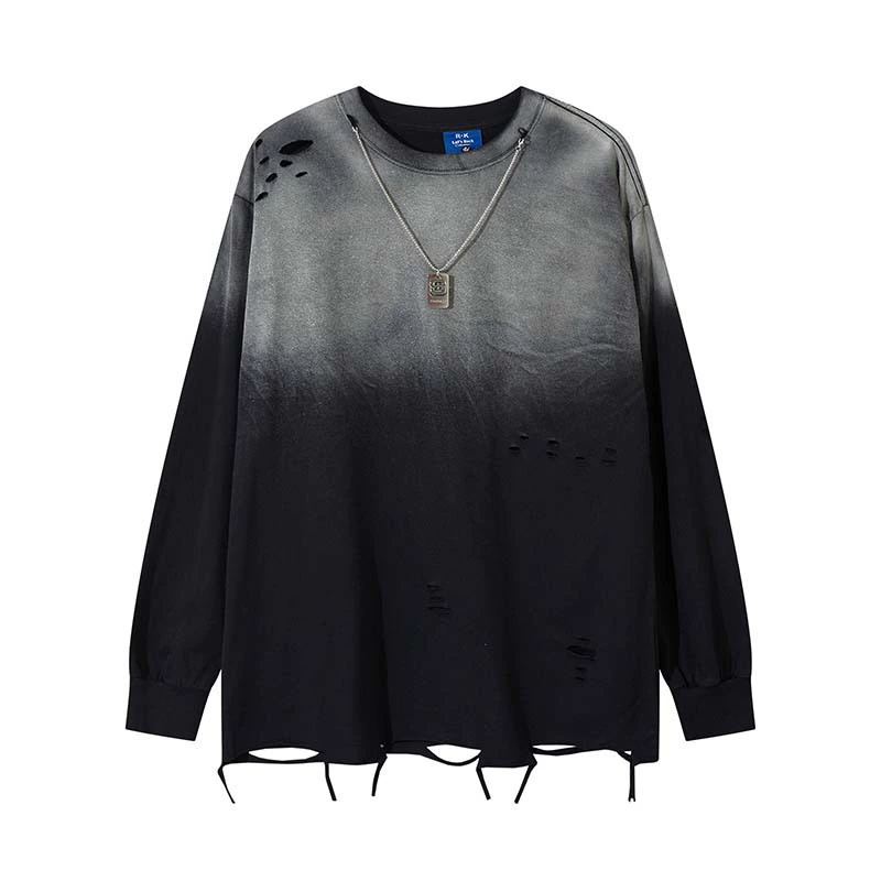 Американский ретро темный градиент с отверстиями