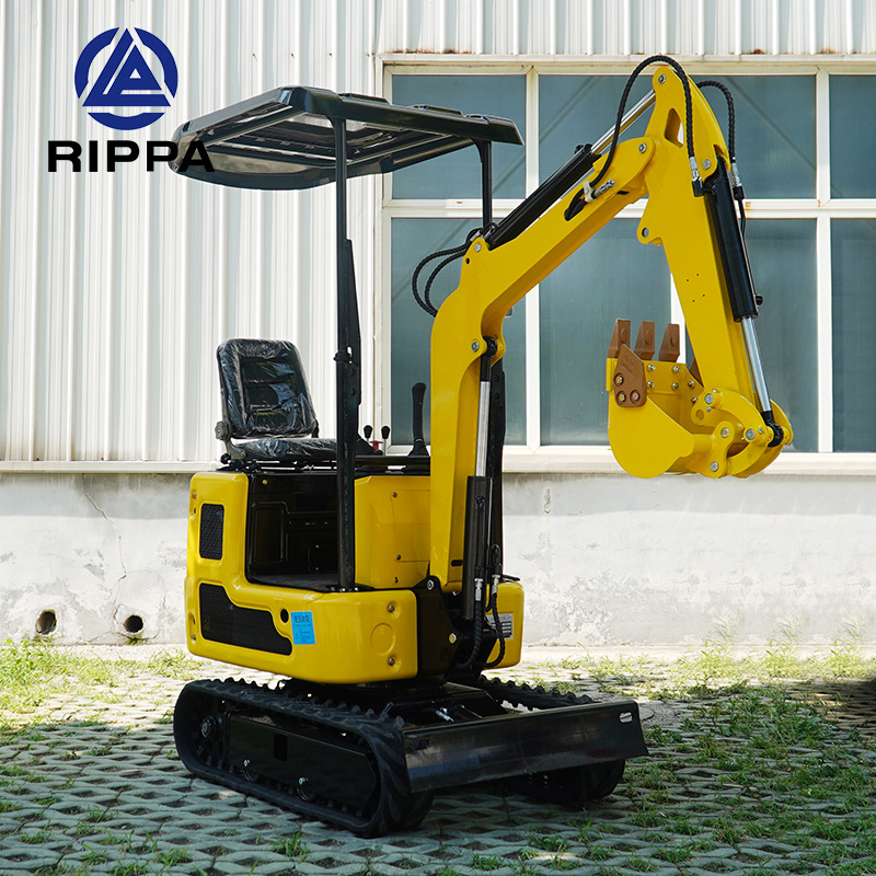 R319 pequeña excavadora Lipai RIPPA puede exportar fuente mini multifuncional micro huerto de montaña micro excavación