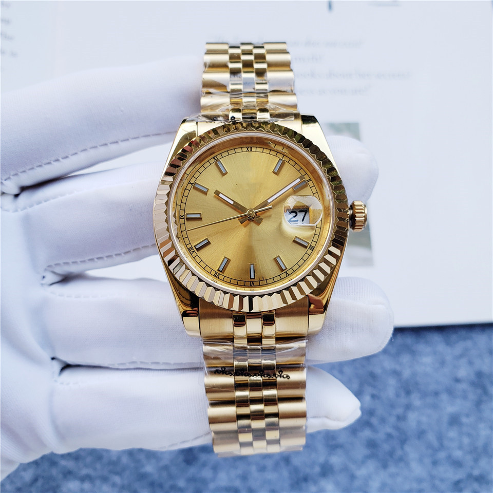 Labor Luxury Brand Watch 40MM Women's All Gold Replica Fashion Beautiful Automatic Mechanical Watch Wholesale