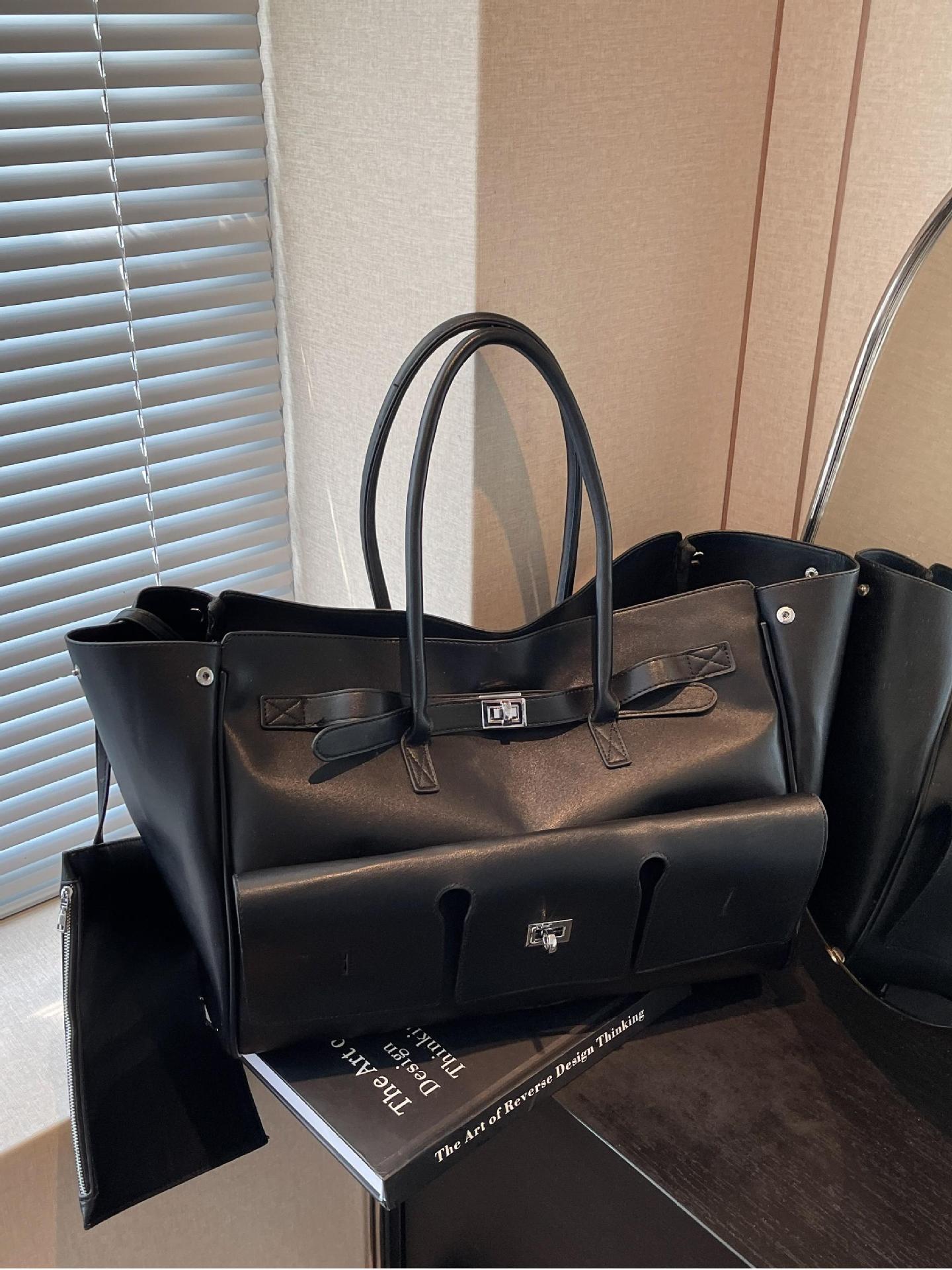 Bolso de viaje portátil retro explosivo transfronterizo 2025 nuevo maletín casual versátil bolso de alta gama de un solo hombro