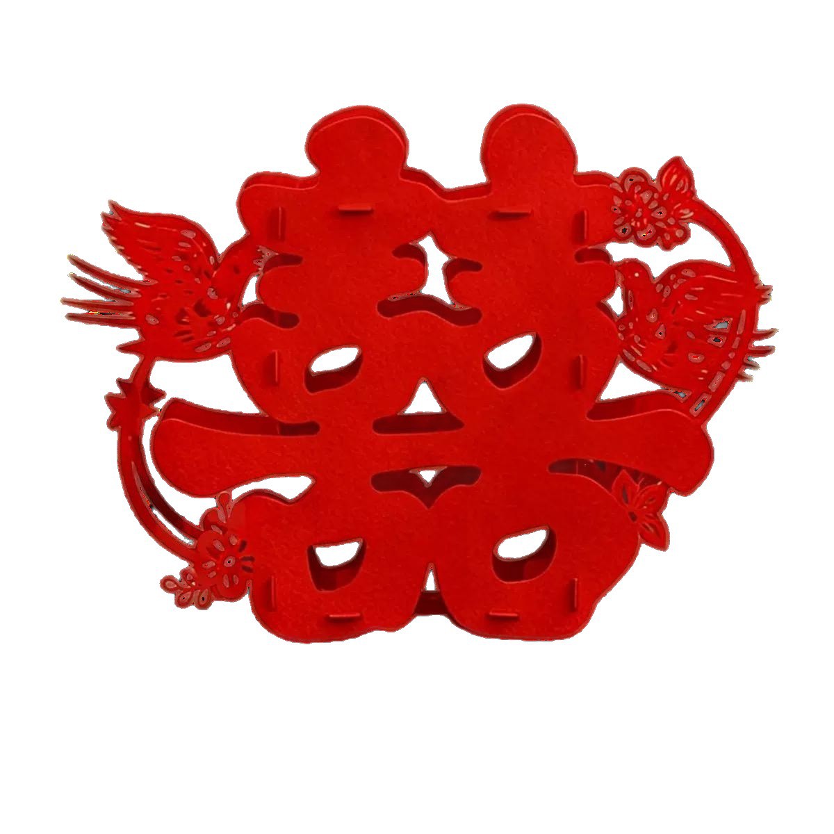 立体喜字摆件