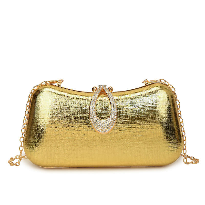 New Track Fashion Handbag & Shoulder Bag 2025 New Cross-Border High-Gloss Patent Leather Women's Shoulder/Crossbody Evening Bag - Thumbnail 7