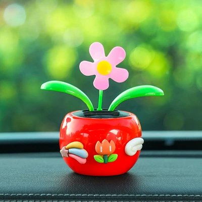 Creative Net red car Car ornaments - upgraded-sunflower-red