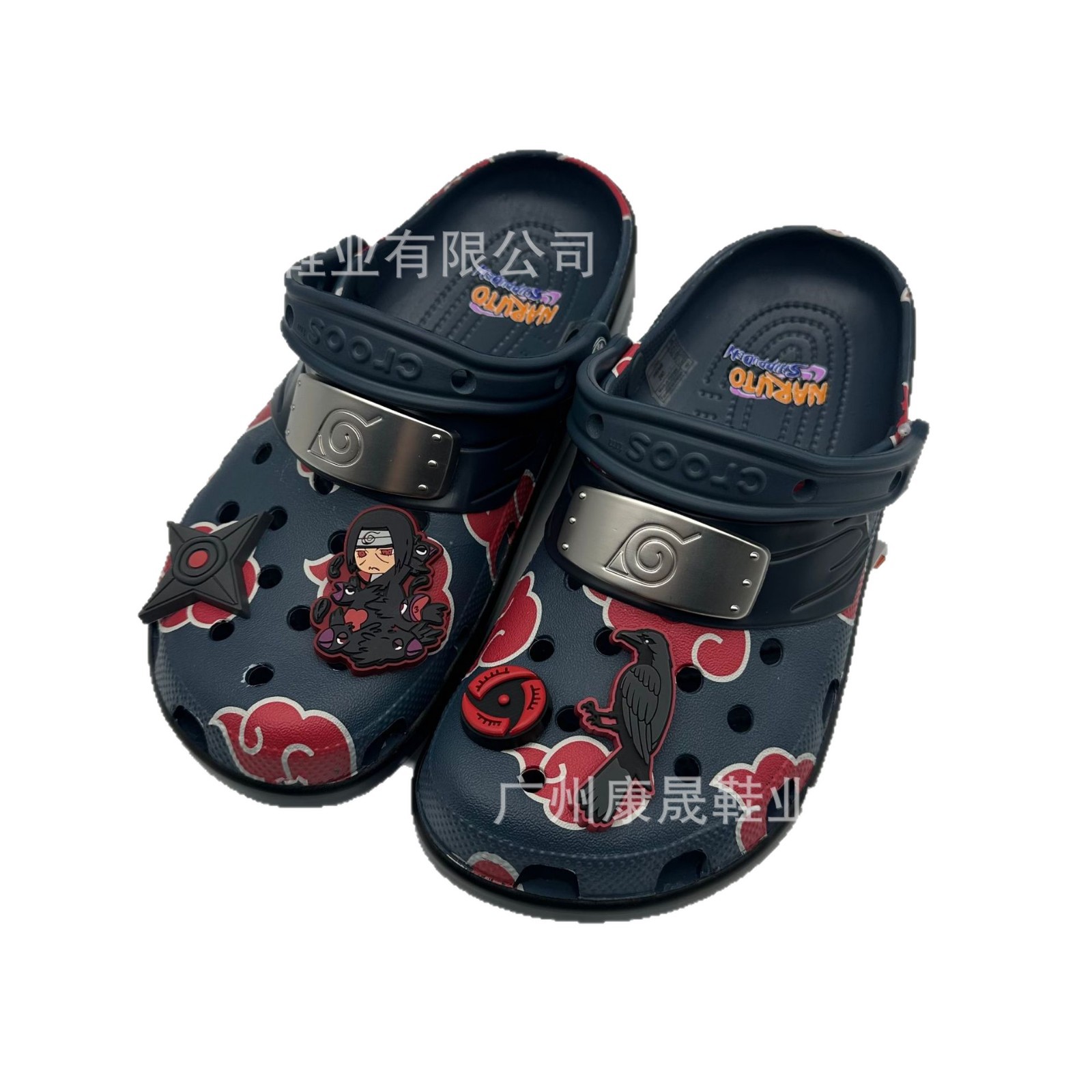 Croos nuevo Yuzhi-Hokage zapatillas de verano de dibujos animados agujero zapatos al aire libre sandalias suaves al por mayor