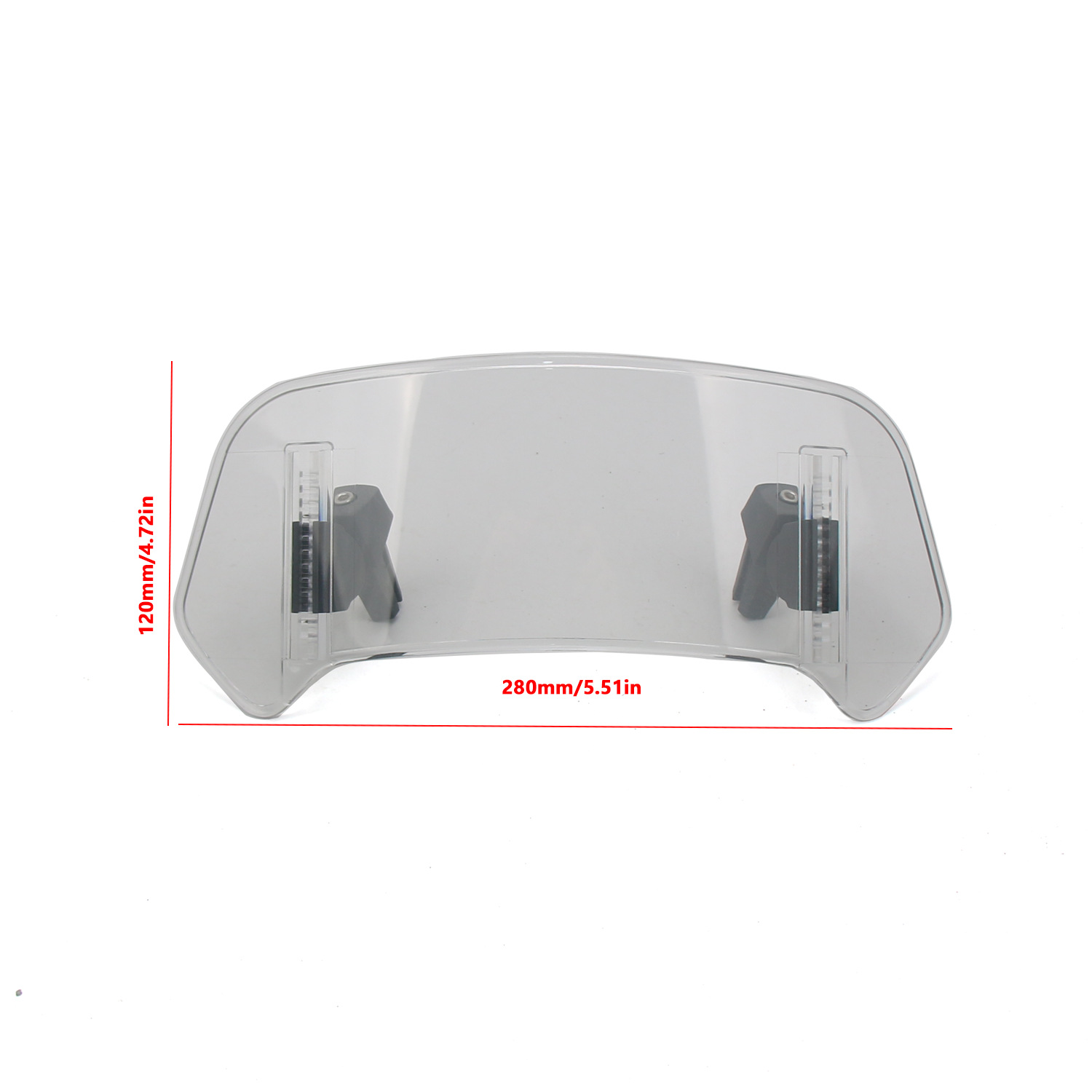 Suitable for Kawasaki, Honda, Bmw, Yamaha, Suzuki. Modified Height-Adjustable Small Windscreen, Adjustable Small Wind Deflector, Cross-Border Hot-Selling Item