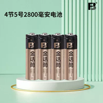 Fengbiao No. 5 Battery Rechargeable Gold Microphone 2800 Mah Nickel Metal Hydride Ktv Microphone No. 5 No. 7 High Capacity (Hibrid akkumulyator batareyaları) - no-5-gold-2800-ma-battery-4