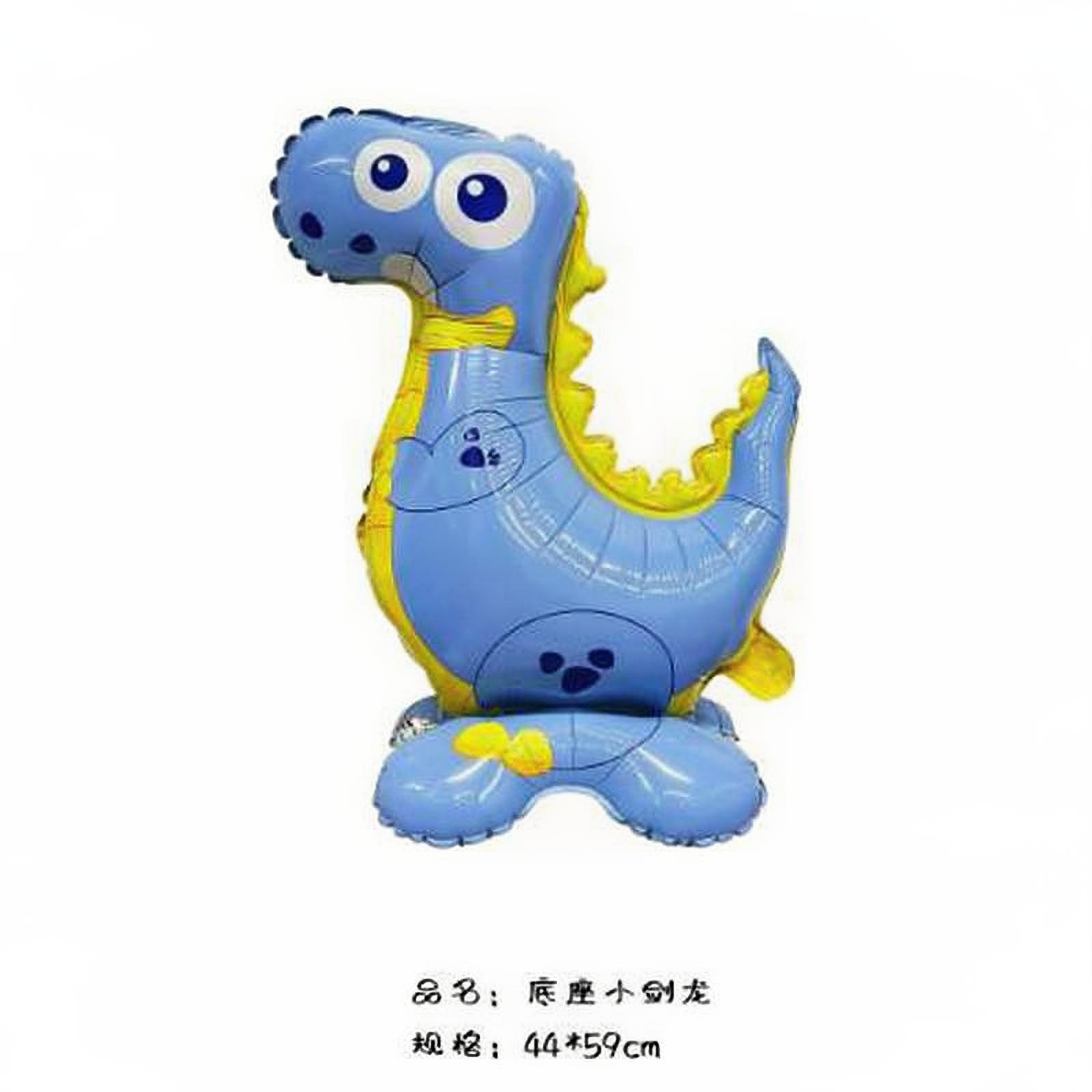 Globos de aluminio con diseño de animales pequeños de dibujos animados, unicornio, dinosaurio, langosta, decoración para fiestas de cumpleaños infantiles y aulas.