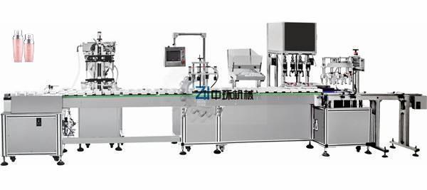 保湿洁面泡灌装旋盖一体机  玉润保湿霜充填机 菁华露乳液灌装机