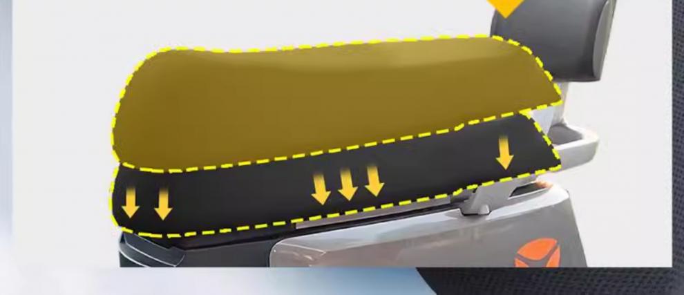Suitable for Yadi Guaneng g30lite-d Cushion Cover Electric Car Accessories Battery Car Waterproof Seat Cover Shading Net Hole