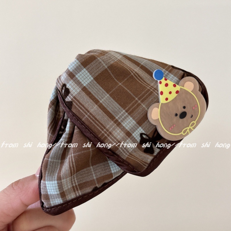노란 모자 곰 삼각형 그리퍼 [업그레이드 버전]