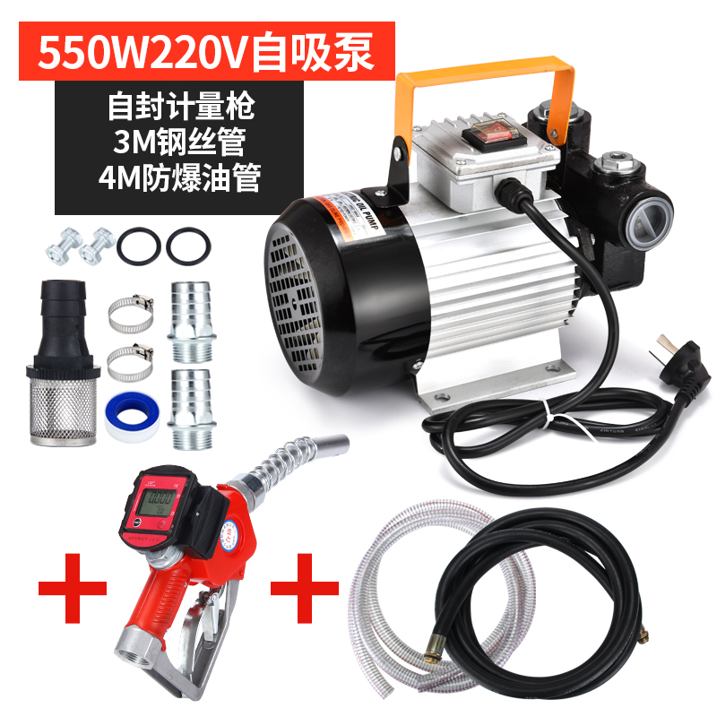 Bomba de bombeo eléctrica 12V24V220V bomba de autoaspiración de alta potencia bomba diesel bomba de refuerzo de control remoto bomba de dosificación de bomba