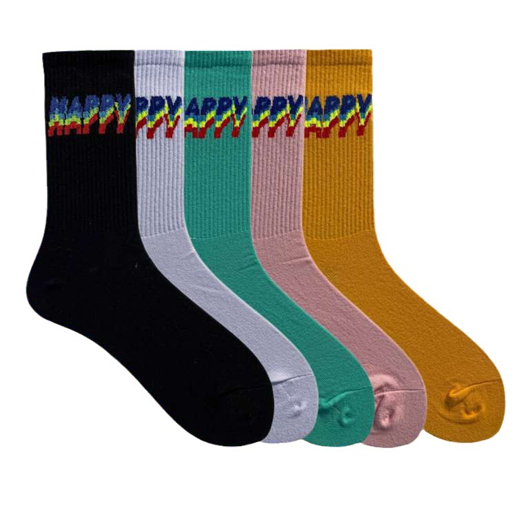 Popular Net Red men's and women's mid-calf socks Japanese college style European and American Street skateboard socks sports personality long cotton socks wholesale