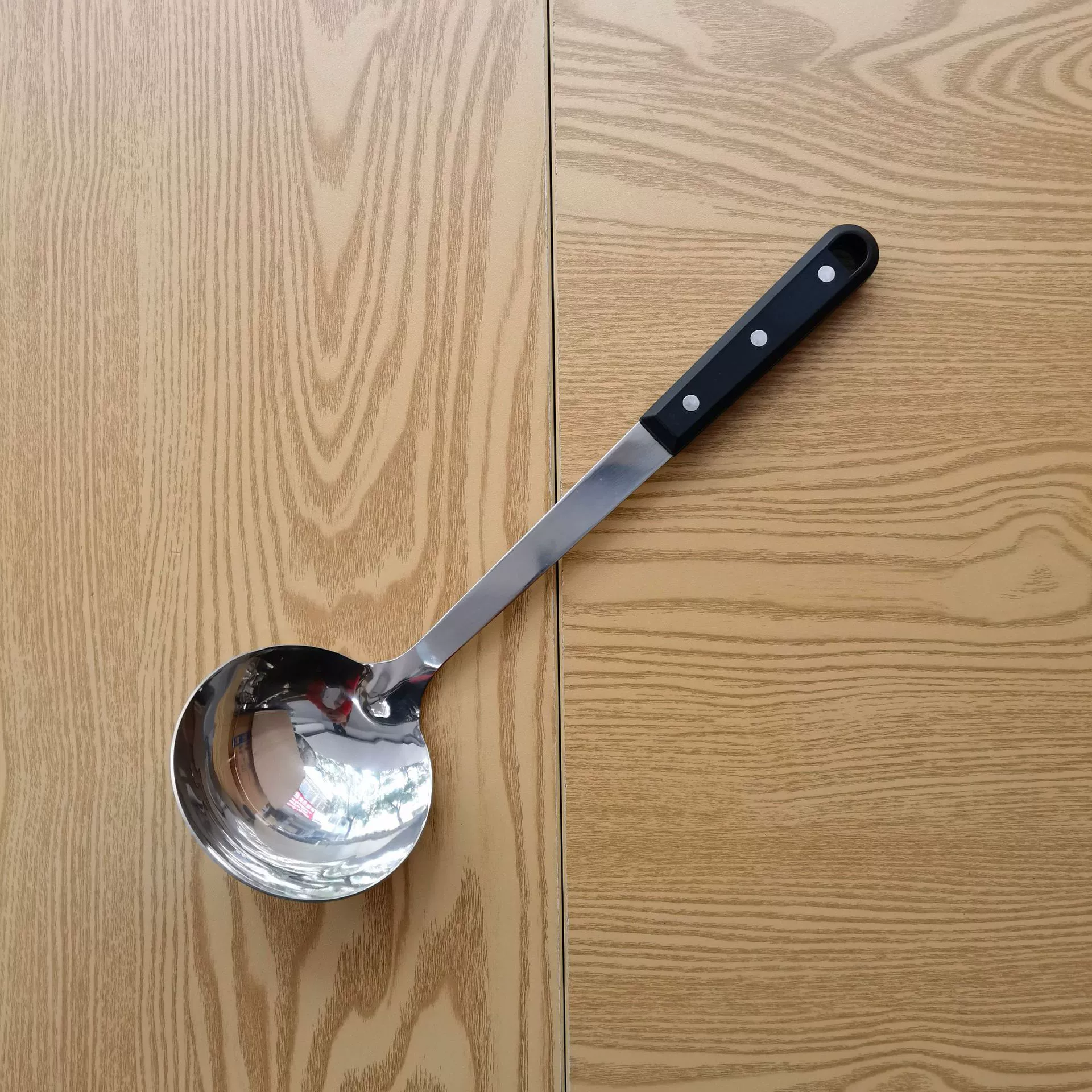 1221 black three-nail spatula stainless steel spatula kitchen utensils household cooking spatula spoon spoon wholesale