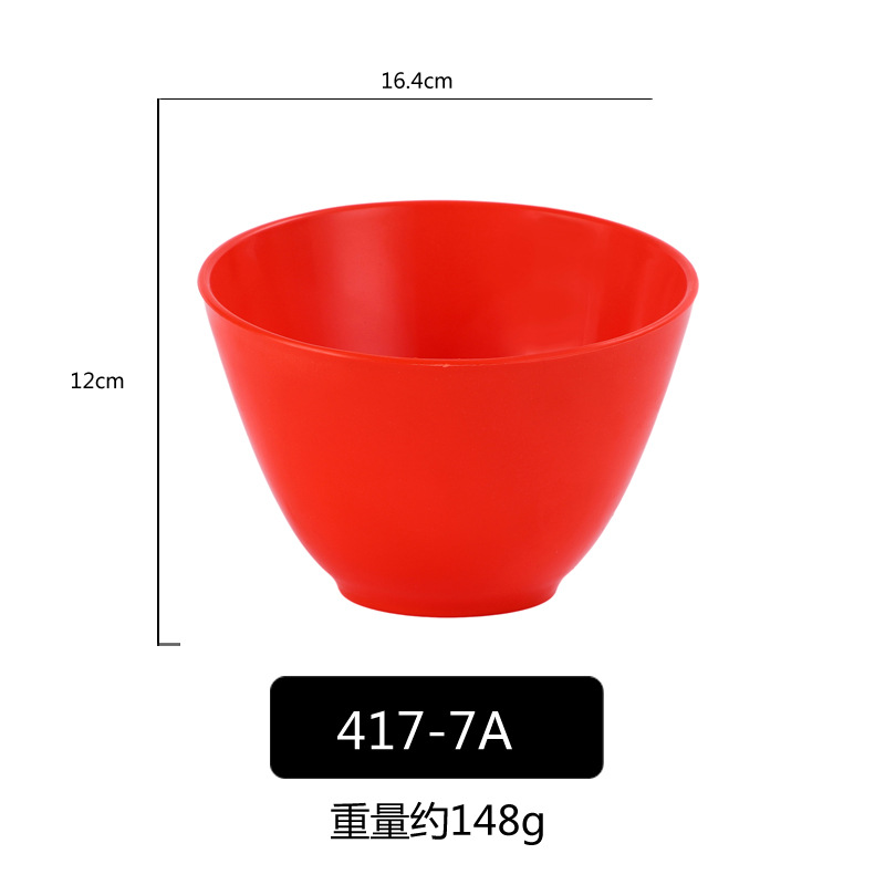 PP porcelana-como colorido oblicuo Tazón de fuente Cubo de lechuga Tazón verde vegetal cubo vegetal creativo restaurante comercial Ensalada de frutas Tazón