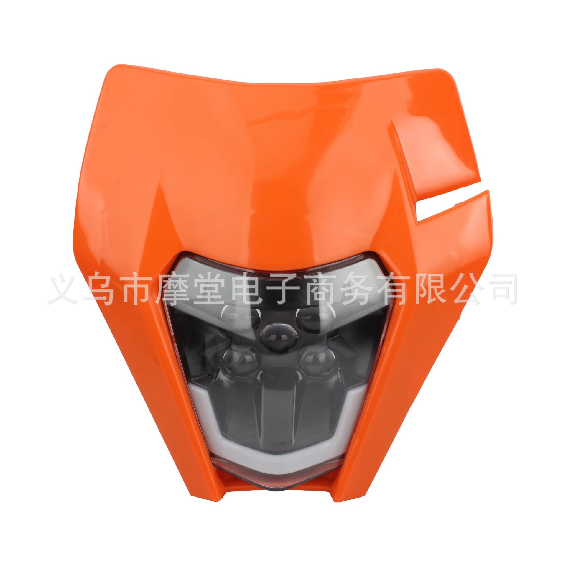 Off-road motorcycle modified LED daytime running lights KTM EXC EXE universal five-bead assembly front headlight