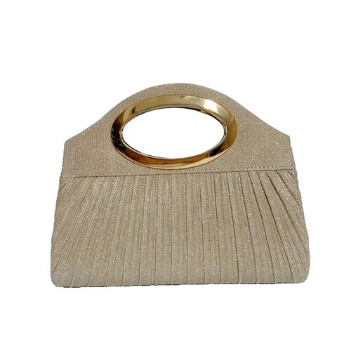 Cheongsam evening dress women's bag pleated lady small bag banquet bag handbag single shoulder crossbody hand-held bag formal party bag