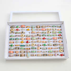 跨境钛钢戒指男女不掉色小众设计感不锈钢指环简约气质戒指