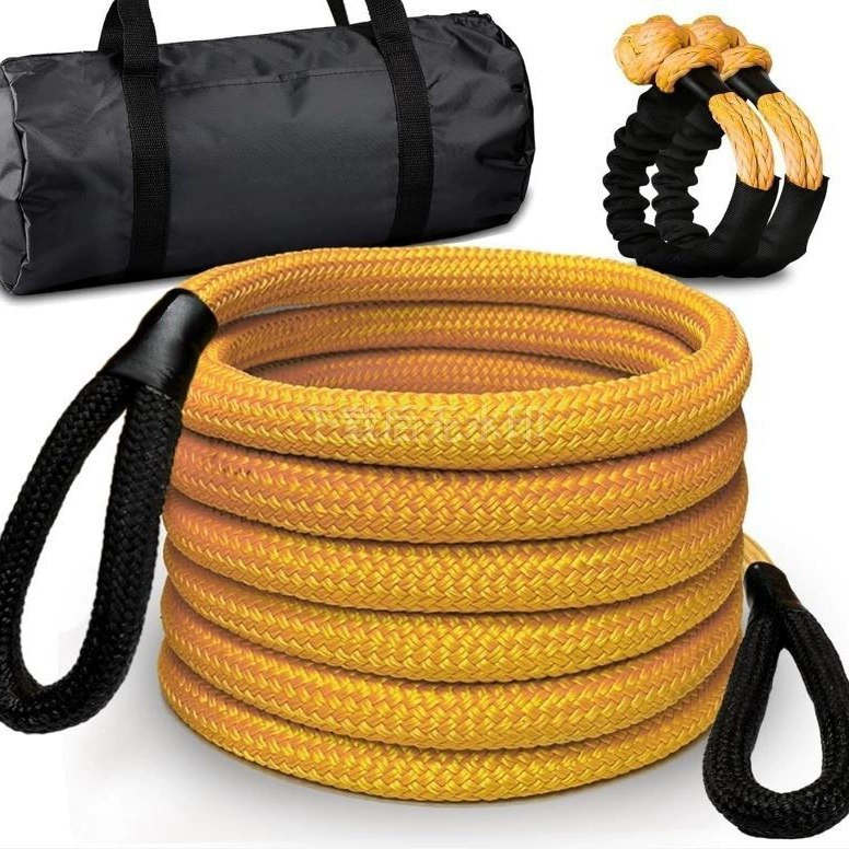 Источник производителя нейлонового буксировочного троса на открытом воздухе внедорожный спасательный трейлер для восстановления мощности высокопрочный тяговый трос