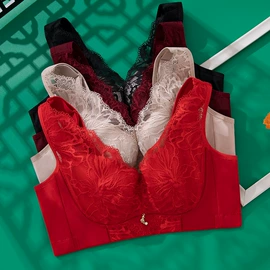 调整型文胸;无钢圈文胸;女士三角裤