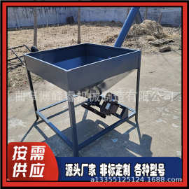 颗粒石粉提料机 新型绞龙上料机图片 高度可调螺旋提升机