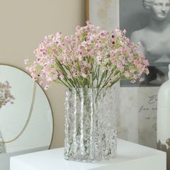 満天の星のシミュレーション花の造花の花束のプラスチックの花の結婚式の花嫁の手は満天の星の花束のレストランのホテルの道具を持ちます。