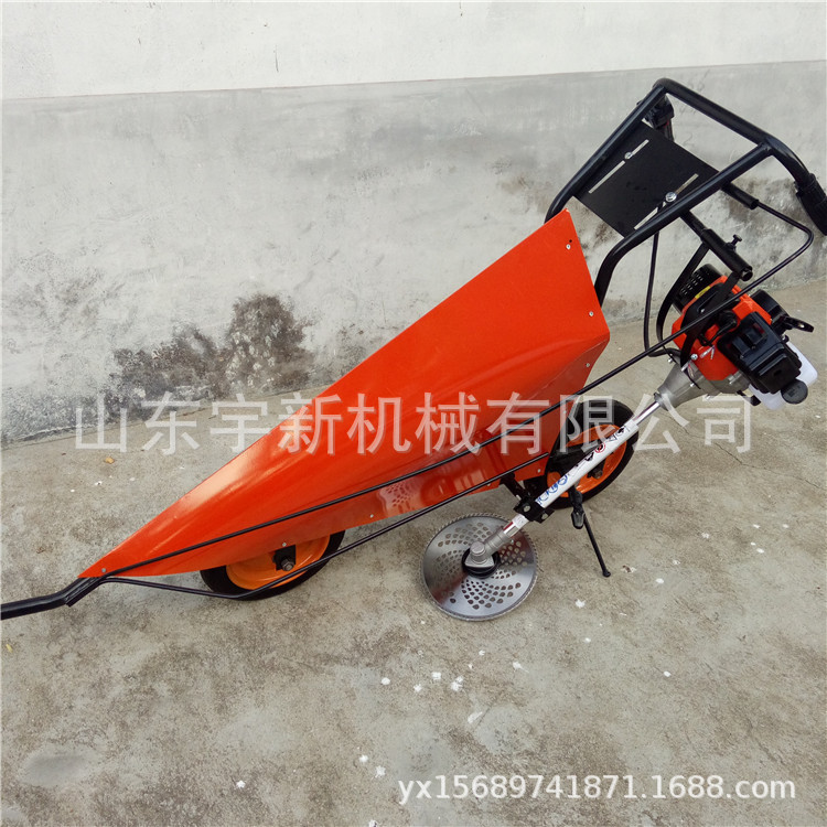 四冲程汽油割晒机 小型玉米秸秆大豆收割机 单行割倒机