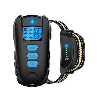 Explosions pet supplies dog trainer remote control barking trainer dog collar dog drive electric shock remote control a generation of hair