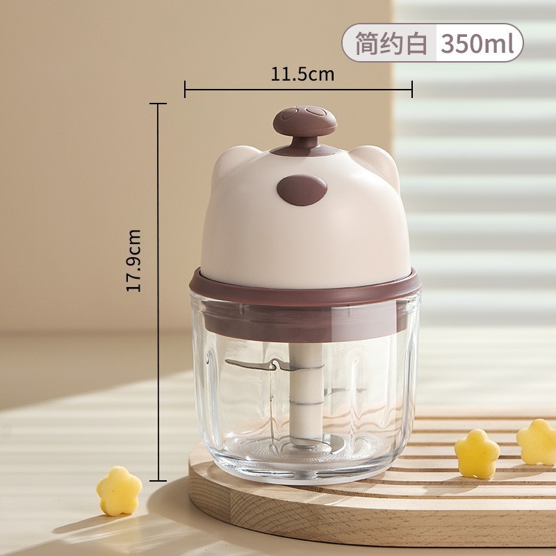 电动搅蒜器家用无线蒜泥器儿童辅食绞肉器便携压蒜捣蒜蒜泥器|undefined