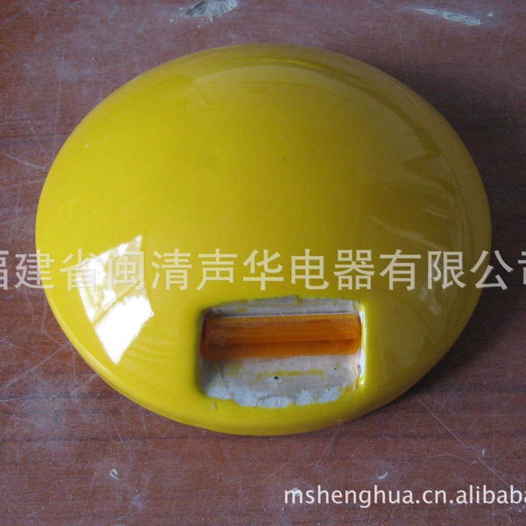 6寸带反光片陶瓷道钉路标，道路交通防护标识反光作夜间可视高亮