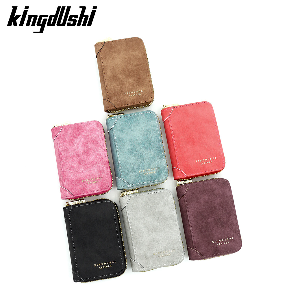 Nuevo tarjetero exquisito PU textura esmerilada bolsa de tarjetero de múltiples tarjetas de gran capacidad bolsa de órgano monedero bolsa de tarjetero al por mayor