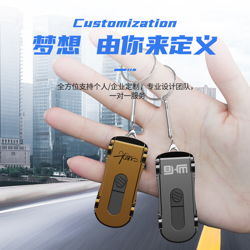 Coche deportivo creativo colorido disco USB de metal al por mayor logotipo de la empresa de automóviles promoción de eventos regalo grabado en unidad flash USB de coche