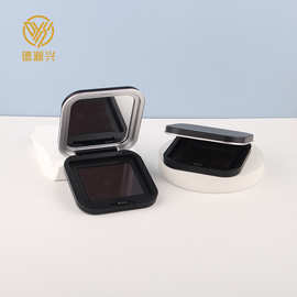 哑黑眼影拼盘小样彩妆化妆品磁铁空盒高光修容腮红收纳盒厂家批发