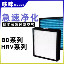 适配布朗新风系统BD新风机HRV系列过滤网中效高效初效滤芯耗材