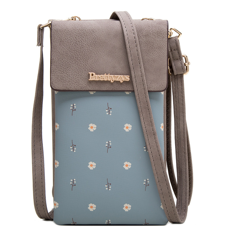 Sac De Téléphone Portable Huo Po, Sac De Gros Pour 2023 Avec Impression Pu Vertical Multifonctionnel | Sac À Bandoulière Pour Femmes display picture 3