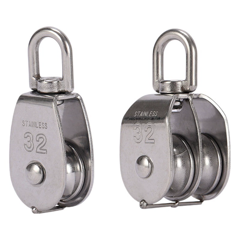 Шкив нержавеющей стали 304 шкива двойника шкива провода поставки шкива нержавеющей стали шкив кольца одиночного поднимаясь